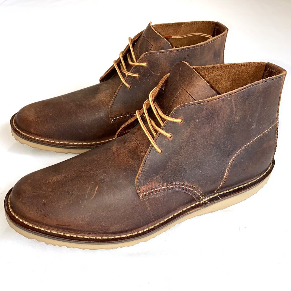 Red Wing Heritage Weekender Chukka Boot Men's Size 11 D Copper Rough & Tough